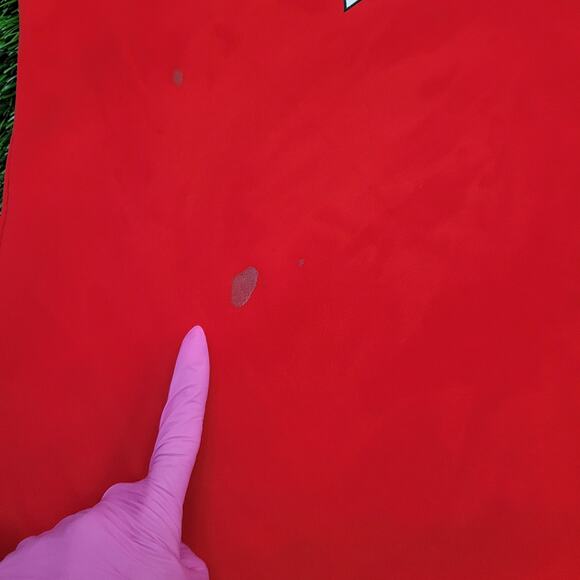 Vintage 80s Champion Millis Mohawks Shirt Womens M/L 20x25 Red - Picture 4 of 16